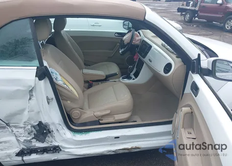 2017 Volkswagen Beetle S/Se/Classic/Pink/Sel из США, поврежденный, VIN 3VW517AT1HM809338